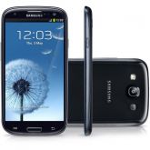 Smartphone Galaxy SIII Preto, Display Super Amoled 4,8