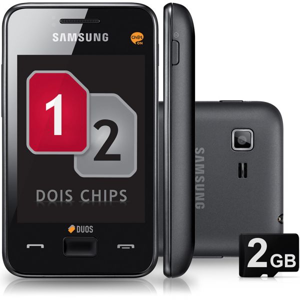 Celular Star III Dual Chip, Tela 3.0", Touch Screen